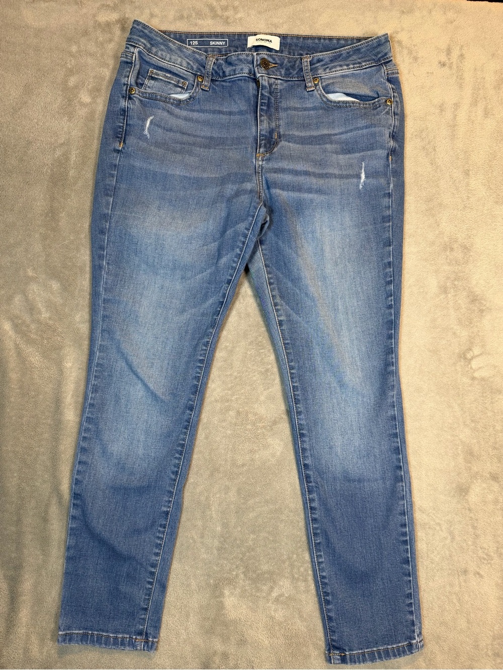 Sonoma Women Jean Company Skinny Jeans in Light Blue size 12S